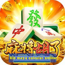 kin maya calcular online